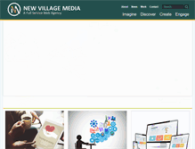 Tablet Screenshot of newvillagemedia.com